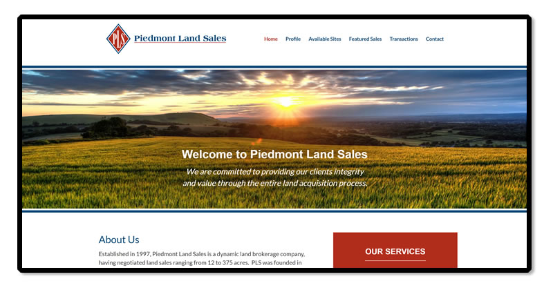 Piedmont Land Sales Example #2